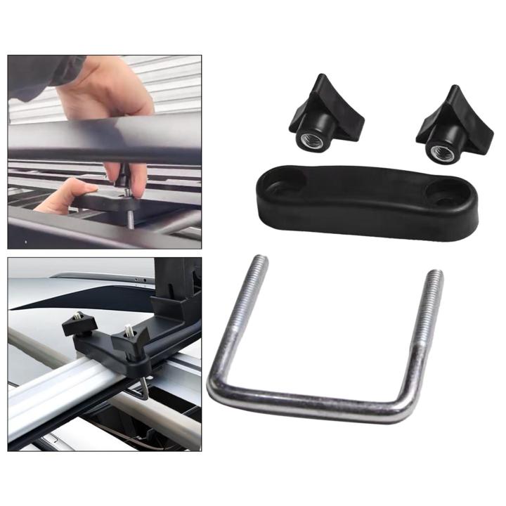 【Exclusive Offer】 Roof Box U Bolt Clamps Metal Roof Cargo Carrier Rack