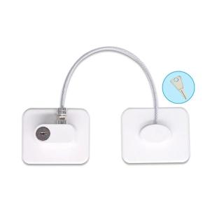 Fridge Cabinet Locks for Kids Window Refrigerator Opening Security Cable Door Lock for Kid Safety Protector