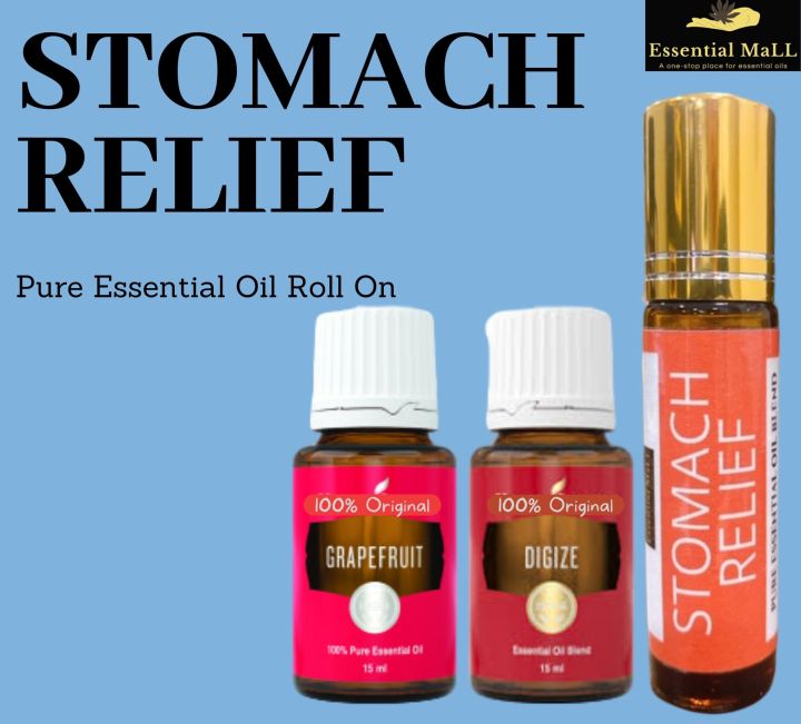 Stomach Relief / Digize / Sakit Perut / Young Living Pre-Diluted Essential Oil / Roll on (10ml)