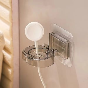 DIVATEN Multi-Functional Watch Charging Stand Wall Mounted Adhesive Watch Charging Station Practical Space Saving Watch Display Rack Home Organization