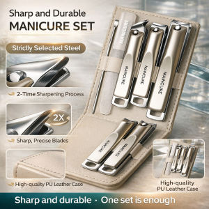 Stainless Steel Nail Clipper Set Professional Pedicure Sets Thick Hard Nail Toes Nail Special Nail Cutter Trimmer