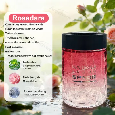 ACECHACE Car Solid Gel Fragrance 90 Days Long-Lasting Deodorizer Car Remove Odors Air Freshener Car Luxury Premium Scent Old Car Odor Eliminator Home Safety Aromatherapy Fresh Natural Plant Car Solid Perfume