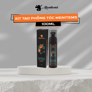 Xịt tạo phồng tóc Menitems tạo độ phồng tự nhiên giữ nếp tạo kiểu không gây bết và nặng tóc 100ML