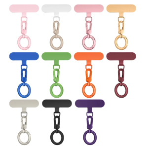Detachable 360 Rotating Phone Strap Zinc Alloy Hook With Reinforced Stainless Steel Clip For Key Backpacks Mobile Device