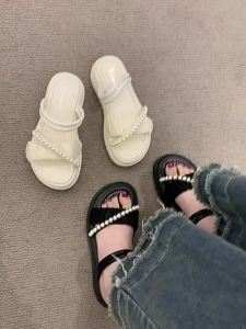 [Free Shipping] 2025 Summer New Versatile Flat Sole Evening Breeze Two-Way Sandals For Women Fashionable Ins Trend