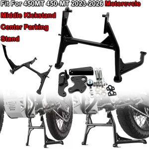 Fit For CFMOTO 450-MT 450MT 450 MT 2023-2026 Motorcycle Accessories Kickstand Center Stand Center Support Rack FootStand Bracket