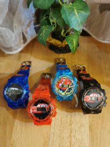 💥readystock💥 ***NEW 6 LIGHT*** Jam Budak Cartoon Lampu Muzik Spiderman Ultraman Avenger Car95 Car Mcqueen