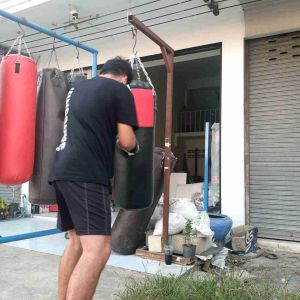 120cm ดำแดง 35cm กระสอบทราย น้ำหนัก 30-45กิโล คุณสมบัติของใช้งานทันที