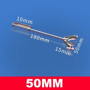 50-160mm Adjustable Pipe Clamp Stainless Durable Hanger Fixing Heavy Duty Anti-Rust Tube Clip