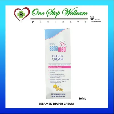 【hot sale】SEBAMED KRIM RUAM LAMPIN BAYI / SEBAMED BABY DIAPER CREAM 50ML / 100ML