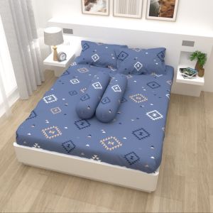 Valenita - Sprei Set 140x200x20 B2 DOUBLE KARET Anti Geser
