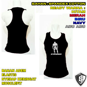 Singlet Olahraga Pria Boxing Petinju Spandex