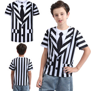 T Shirt for Kids Boy Gingerbread Man Costume Christmas Theme Party Clothes Children Birthday Photography Tops Preschool Career Day Short Sleeve Beach Crewneck Tees