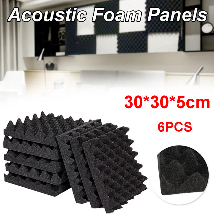Soundproof Padding 30x30x5cm Acoustic Foam Panels Soundproof Padding Studio Foam Egg Crate ...