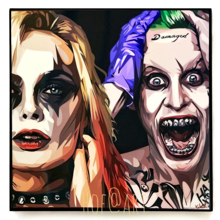 Harley quinn & Joker ฮาร์ลีย์ ควินน์ โจ๊กเกอร์ Suicide Squad รูปภาพ ติด ...