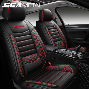 1 Set Luxury Leather Car Seat Cover Full Covers Seat Covers Protector Full Set Interior Accessories