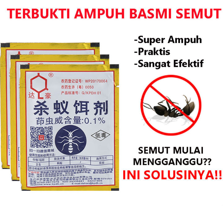 TERMURAH !! Racun Bubuk Anti Semut Killing Bait Powder Serbuk Obat