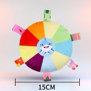 Dog Training Frisbee Toys Interactive Ball Toys Plush Ringing Toy Puppy Resistant To Biting Molars Outdoor Play Pet Supplies