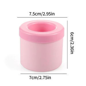 Household Cylindrical Silicone Ice Tray Ice Cube Mold Food Grade Material Ice Drink Baby Food Puree Mold
