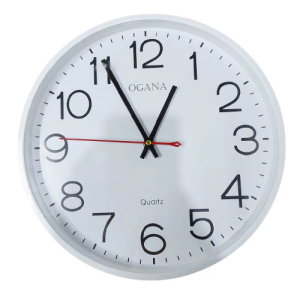 Jam Dinding Ogana Polos Besar – 30CM / Jam Dinding Bulat Jam Dinding Jumbo Jam Dinding Ruangan Besar / Jam Dinding Quartz Minimalis Dekorasi Rumah - Jam OGANA