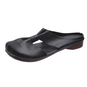 WomenS Spring New Casual Mules Flat Shoes For Mothers