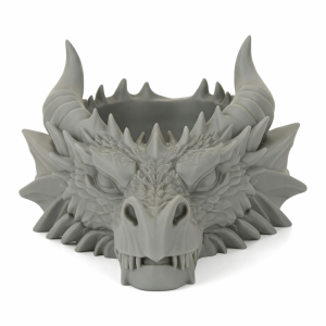 MMLUCK In 3D Khay đựng đồ hình đầu rồng Đa chức năng Gothic Giá đỡ trưng bày trang sức Sáng tạo Hài hước Đồ trang trí đầu rồng Dành cho gia đình