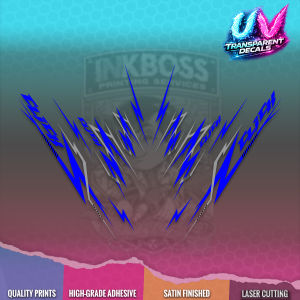 CLICK 125 V4 INDO UV TRANSPARENT DECALS (2024 CL 00-A8 STYLE) MotoKits By Inkboss Creations