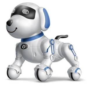 ⭐️【Local warehouse+COD】⭐AI-Powered Robotic Dog - Smart Interactive Pet With Voice Control Walking Barking And Remote Control High-Tech Educational Toy Gift For Boys And Kids
