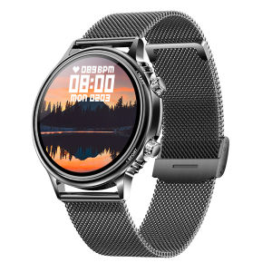 CF81 Smart Watch Men 360*360 HD 1.32 inch Touch Screen Sport Health Heart Rate Rotatable Dial Smatwatch