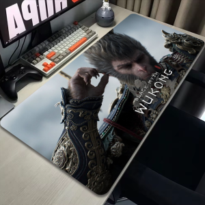 Mouse Pad Game Black Myth Wukong Extended Rubber Waterproof Desk Pad Thickened Mousepad Non-Slip Base Mouse Pad