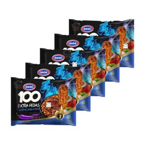 5PCS Gaga Lada Hitam Mie Instan Pedas Goreng Rasa Lada Hitam