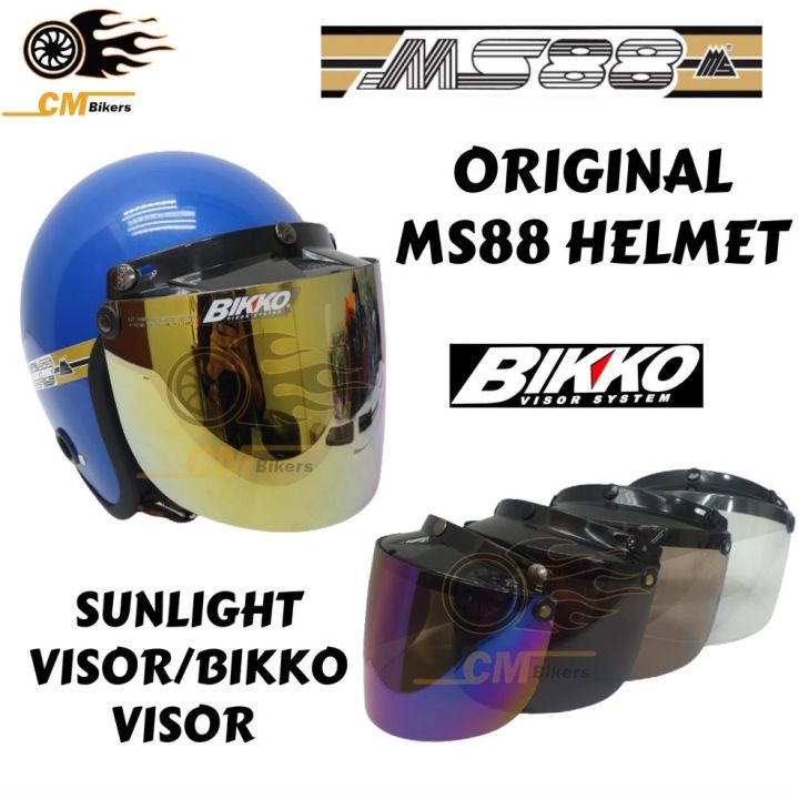 Original MS88 Helmet Sunlight Visor/BIKKO Visor READY STOCK