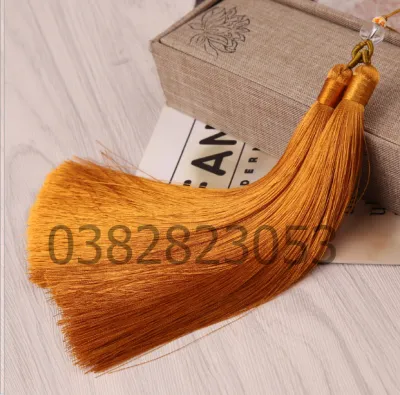 Đôi Tua Rua Trang Trí Mặt Ngọc Bội