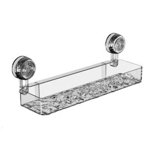 Miếng bọt biển chủ rõ ràng Núm hút cao su giá lưu trữ cho dầu gội đầu và bồn tắm Phụ kiện treo tường vòi nước phòng tắm kệ