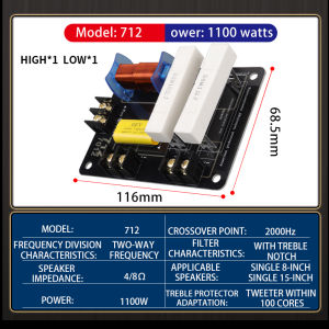 GTSVSOMA™ แท้ DJ10 เน็ตเวิร์คเบส 500W 12 นิ้ว networkเสียงเบส ตัวบูสเสียง diy Subwoofer Network เน็ตเวิร์คเบส1000W แอมขับเบส 18 นิ้ว SUB ลำโพง cossover network เสียงเบส