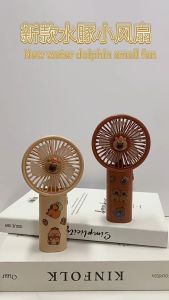 🔥IN STOCK🔥 Portable Handheld Mini Fan USB Rechargeable Lightweight Strong Wind Cute Fan for Kids