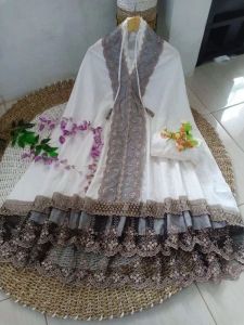 Mukena Dewasa Princes Fayola Premium Renda Tile Mewah Jumbo Ala Artis Full BORDIR TERBARU 2025 VIRAL