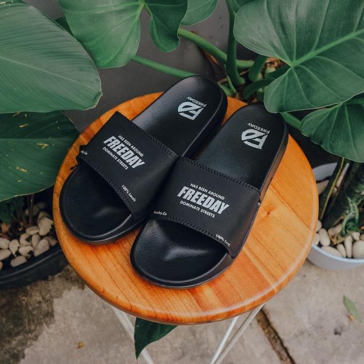 Sandal Freeday Concept Casual Slide Sandal Slip On Flip-Flop Sandal  Slop Pria Wanita Lazada Indonesia
