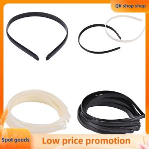 ✨QK shop✨ hedeguoji🍬Gift💕 Towering Pride 10 Pcs Set Plastic Hair Band No Teeth Children Hair Accessory DIY Craft 2 Colors