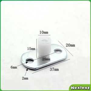 Nexlent Floor Sliding Roller Guide Door Roller Guide Wheel for Sliding Barn Door Wood Doors