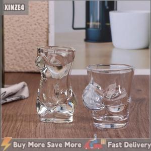 [COD] XINZE4 1PC Mới Độc Đáo Bia Cup Vui Người Đàn Ông Phụ Nữ Cơ Thể Hình Trong Suốt Rượu Vang Thủy Tinh Thanh Drinkware Cocktail Cốc Cà Phê Nước Trái Cây Teacup