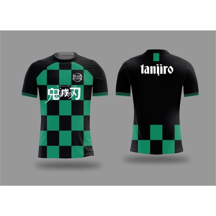 Kaos ANIME DEMON SLAYER JERSEY ANIME DEMON SLAYER JERSEY DEMON SLAYER PRINTING SUBLIME
