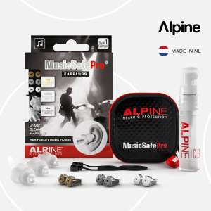 Alpine MusicSafe Pro Earplugs | Musician Ear Plugs For Concert High Fidelity Noise Cancellation Cancelling Penutup Telinga Kalis Bunyi 耳塞