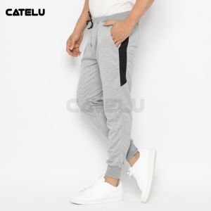 CATELU Celana Joger Panjang Abu Muda- Jogger Pants Pato
