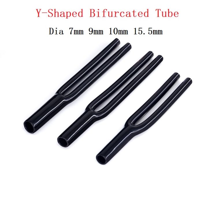 YShaped Bifurcated Tube With One Half And Two Sheaths PVC Trouser Leg Rubber Tube YShaped