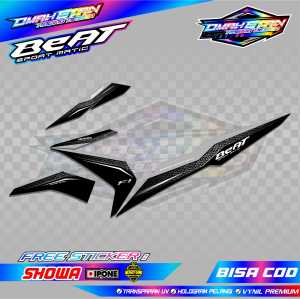 STRIPING VARIASI MOTOR BEAT ESP /  STICKER LIST MOTOR HONDA BEAT ESP