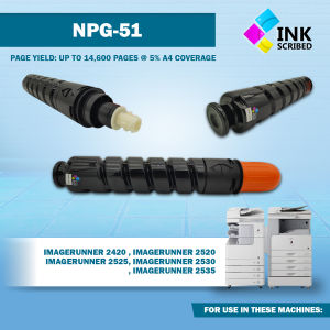 INKSCRIBED NPG51 NPG-51 GPR35 GPR-35 CEXV33 C-EXV33 Compatible Toner Cartridge for Canon imageRunner ir2520i ir2525i ir2530i
