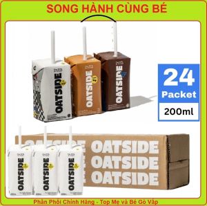 [MỚI]- HSD: T6/25 6 hộp x 200ml Sữa Yến Mạch Oatside 200ml