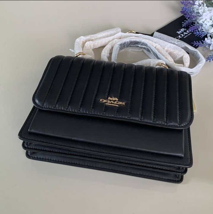 Original 2561 Coach Klare Crossbody With Linear Quilting Women's