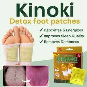 Gold Leaf Bamboo Vinegar Detox Foot Patches Dampness Reduction Sleep Aid And Health Foot Patch Slimming